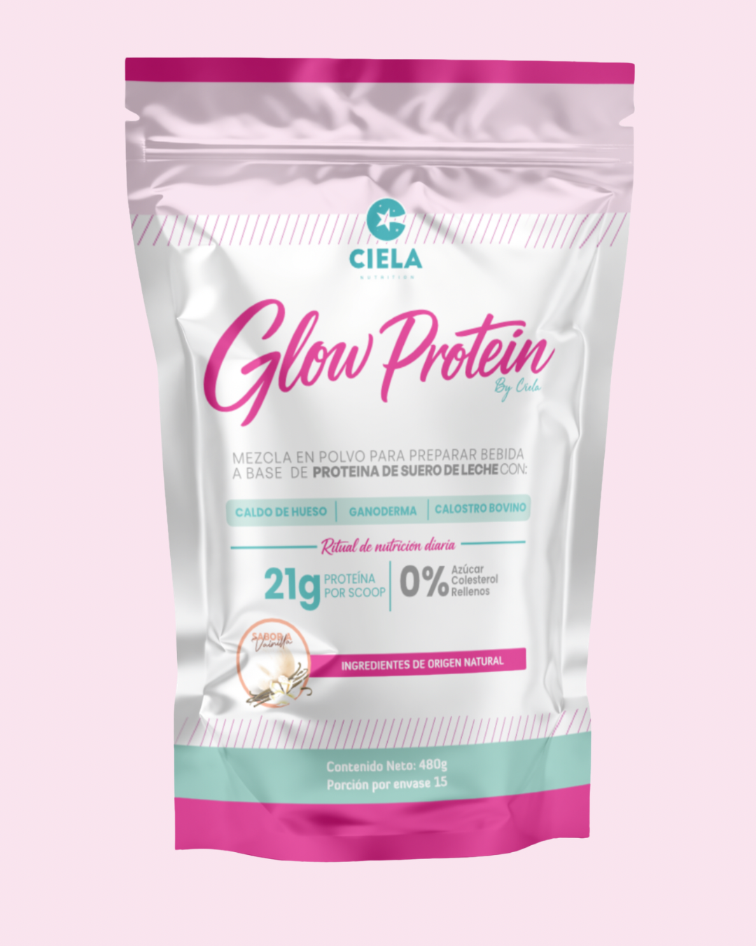 GLOW PROTEIN X 480 GRAMOS